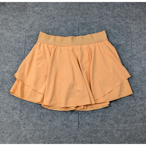 lululemon athletica Peach Layered Mini Skirt